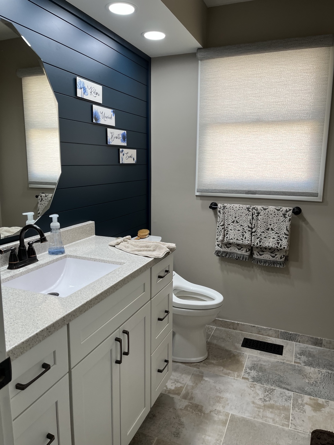 Residential bathroom improvement project completed by Rosen Contracting LLC